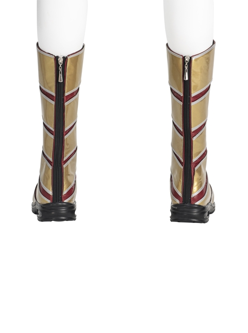 Shazam Fury Of The Gods Shazam Halloween Cosplay Accessories Golden Boots