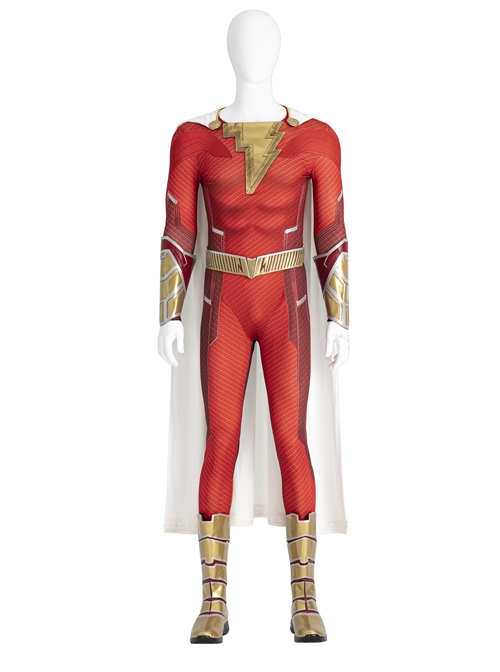 Shazam Fury Of The Gods Shazam Halloween Cosplay Accessories Golden Boots
