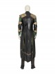 TV Drama Loki Armor Battle Suit Upgrade Version Halloween Cosplay Costume Black Vest