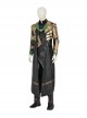 TV Drama Loki Armor Battle Suit Upgrade Version Halloween Cosplay Accessories Golden Wrist Guards And Shoulder Guards And Shoulder Armors