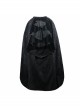 Black Gothic Three-Dimensional Embroidered Multi-Layer Lotus Leaves Velvet Long Skirt
