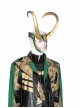 TV Drama Loki Armor Battle Suit Upgrade Version Halloween Cosplay Accessories Golden Helmet