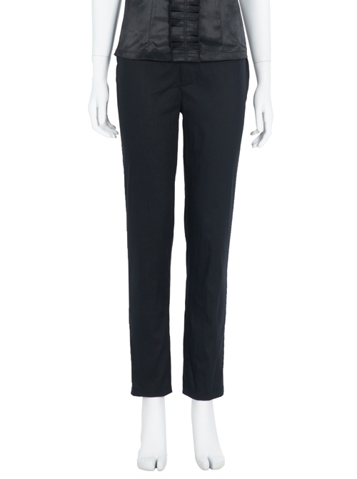 Cruella Black-white Coat Suit Halloween Cosplay Costume Black Pants