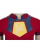 Suicide Squad Peacemaker Christopher Smith Halloween Cosplay Costume Red Short Sleeve Top