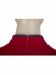 Suicide Squad Peacemaker Christopher Smith Halloween Cosplay Costume Red Short Sleeve Top