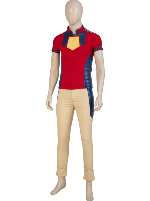Suicide Squad Peacemaker Christopher Smith Halloween Cosplay Costume Beige Pants
