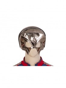 Suicide Squad Peacemaker Christopher Smith Halloween Cosplay Accessories Golden Headcover