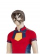 Suicide Squad Peacemaker Christopher Smith Halloween Cosplay Accessories Golden Headcover