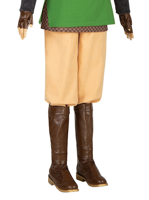 The Legend Of Zelda Skyward Sword Link Halloween Cosplay Costume Yellow Pants