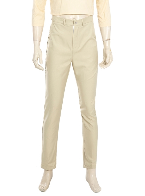 The Legend Of Zelda Link Blue Champion's Tunic Suit Halloween Cosplay Costume Beige Pants