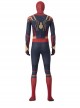 Spider-Man No Way Home Peter Parker Iron Spider-Man Battle Suit Halloween Cosplay Costume Full Set