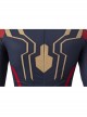 Spider-Man No Way Home Peter Parker Iron Spider-Man Battle Suit Halloween Cosplay Costume Red Bodysuit