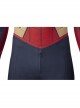 Spider-Man No Way Home Peter Parker Iron Spider-Man Battle Suit Halloween Cosplay Costume Red Bodysuit
