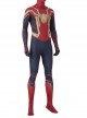 Spider-Man No Way Home Peter Parker Iron Spider-Man Battle Suit Halloween Cosplay Costume Red Bodysuit