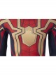 Spider-Man No Way Home Peter Parker Iron Spider-Man Battle Suit Halloween Cosplay Costume Red Bodysuit