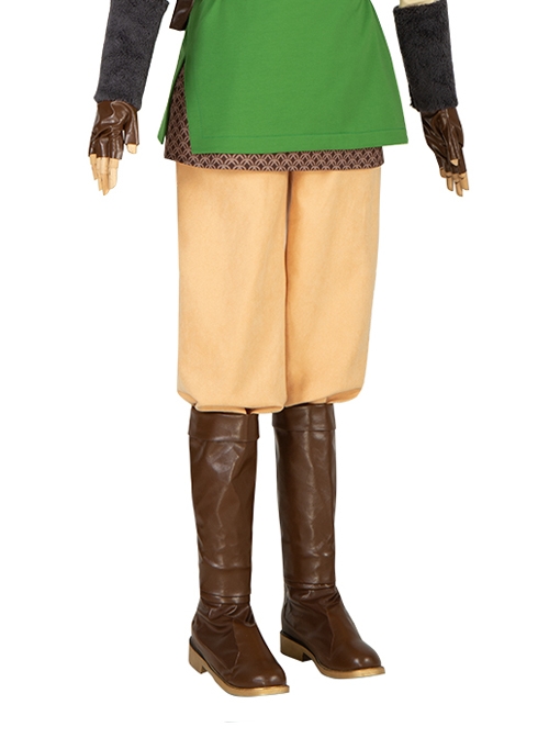 The Legend Of Zelda Skyward Sword Link Halloween Cosplay Accessories Brown Boots