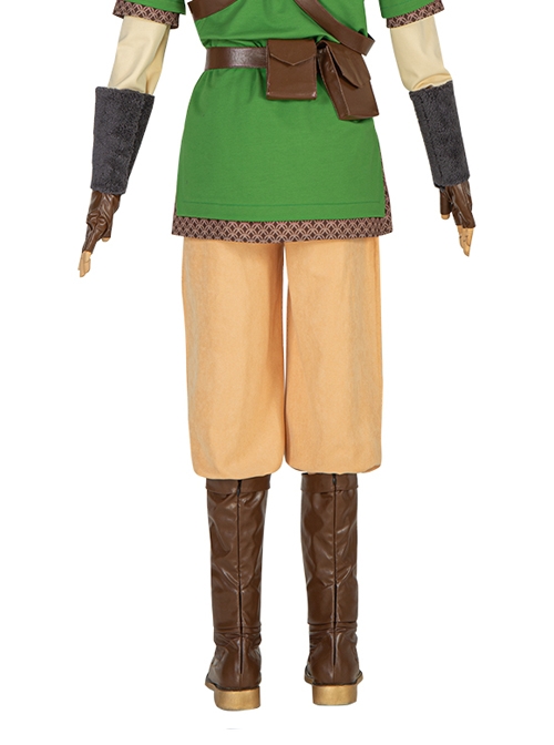 The Legend Of Zelda Skyward Sword Link Halloween Cosplay Accessories Brown Boots