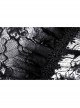 Black Gothic Sexy Ruffled Pullover Lace Cotton Cloak