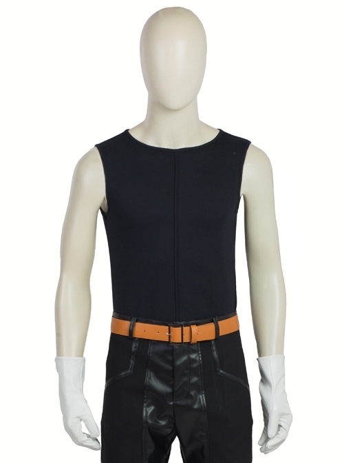 Japanese Anime Fullmetal Alchemist Edward Elric Halloween Cosplay Costume Black Vest