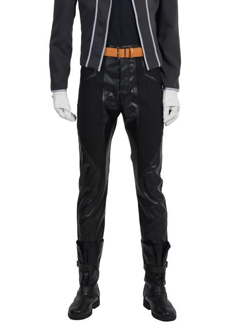 Japanese Anime Fullmetal Alchemist Edward Elric Halloween Cosplay Costume Black Pants