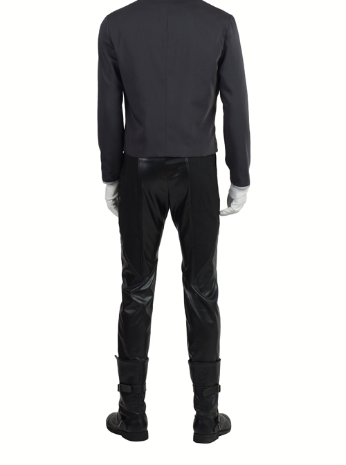Japanese Anime Fullmetal Alchemist Edward Elric Halloween Cosplay Costume Black Pants