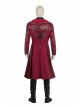 Japanese Anime Fullmetal Alchemist Edward Elric Halloween Cosplay Costume Red Long Windbreaker