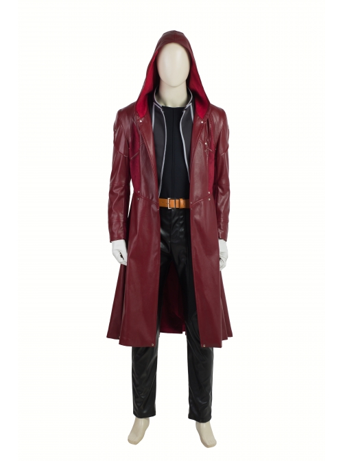 Japanese Anime Fullmetal Alchemist Edward Elric Halloween Cosplay Costume Red Long Windbreaker