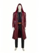 Japanese Anime Fullmetal Alchemist Edward Elric Halloween Cosplay Costume Red Long Windbreaker