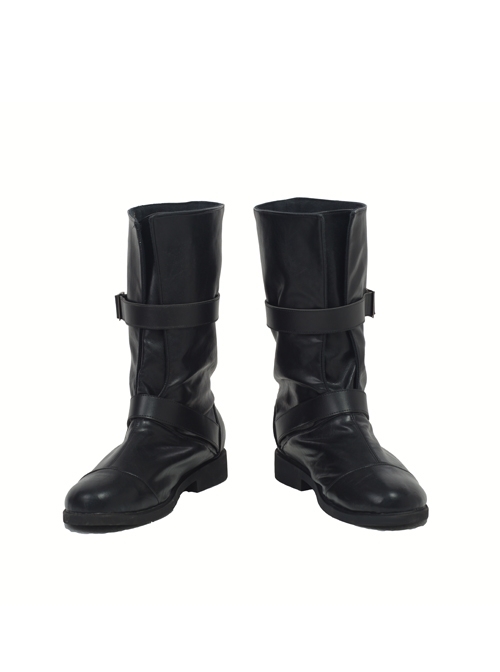 Japanese Anime Fullmetal Alchemist Edward Elric Halloween Cosplay Accessories Black Boots