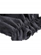Black Dead Bat Doll Collar Gothic Lolita Lace Slim Fit Belt Polyester Mini Dress