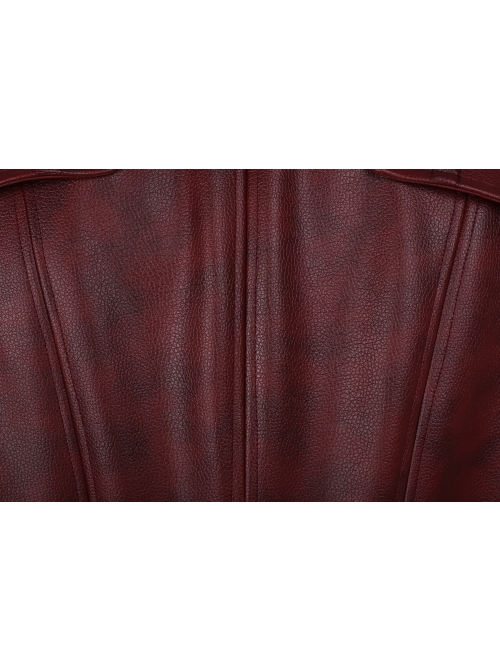 Guardians Of The Galaxy Vol 2 Star-Lord Peter Jason Quill Red Long Windbreaker Suit Halloween Cosplay Costume Red Long Windbreaker