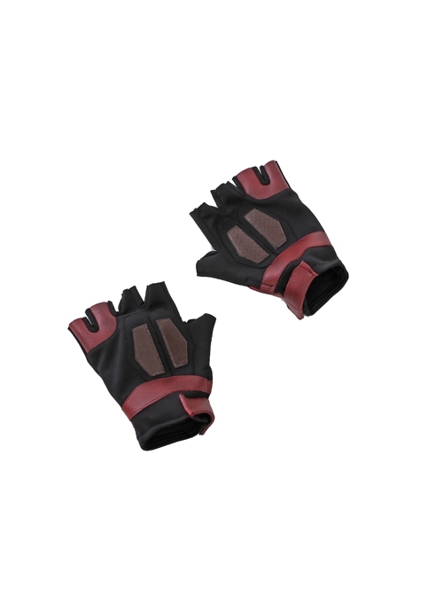 Guardians Of The Galaxy Vol 2 Star-Lord Peter Jason Quill Red Long Windbreaker Suit Halloween Cosplay Accessories Black Gloves