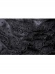 Black Lolita Pattern Slim Elastic Band Lace Layered Trim Polyester Mini Skirt