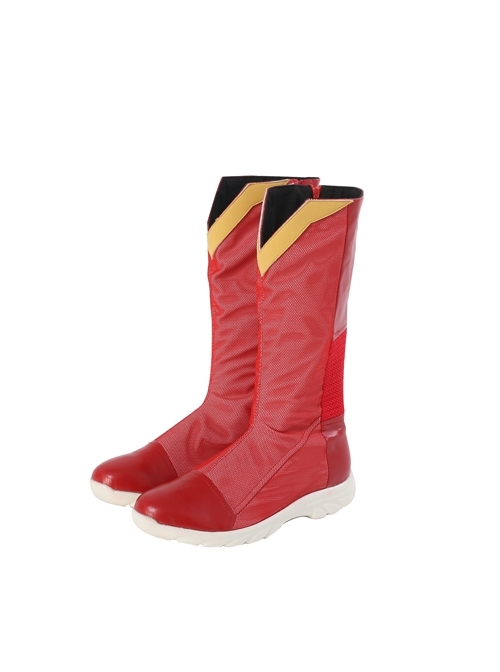 The Flash Season 7 Impulse Bart Allen Halloween Cosplay Accessories Red Boots