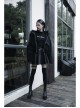 Bullet Metal Buckle Decoration Black Punk Clip Leg Sleeve