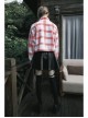 Bullet Metal Buckle Decoration Black Punk Clip Leg Sleeve
