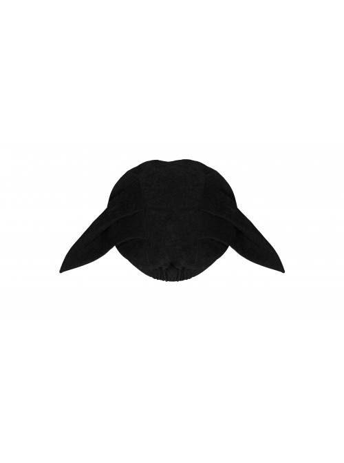 Metal Buckle Black Punk Clown Beret