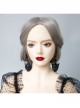 Gothic Black Demon Death Exaggerated Halloween Earrings