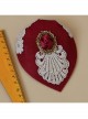 Retro Small Hat Headdress British Ladies Wine Red Hat Hairpin Bridal Jewelry Big Side Clip