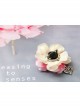 Vintage Gothic Creative Peach Blossom Brooch Heart-Shaped Corsage Brooch Fashion And Popular Fine Small Accessories