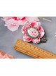 Vintage Gothic Creative Peach Blossom Brooch Heart-Shaped Corsage Brooch Fashion And Popular Fine Small Accessories