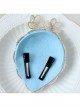 Palace Lolita Retro Rose Lace Pearl Luxury Ladies Spring Topper Head Accessories