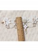 White Gothic Retro Bride Fashion Lace Flower Anklet Anklet Prom Accessories