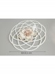 Gothic Retro Lady White Lace Bride Butterfly Flower Top Hat Headwear Performance Hair Accessories