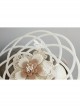 Gothic Retro Lady White Lace Bride Butterfly Flower Top Hat Headwear Performance Hair Accessories