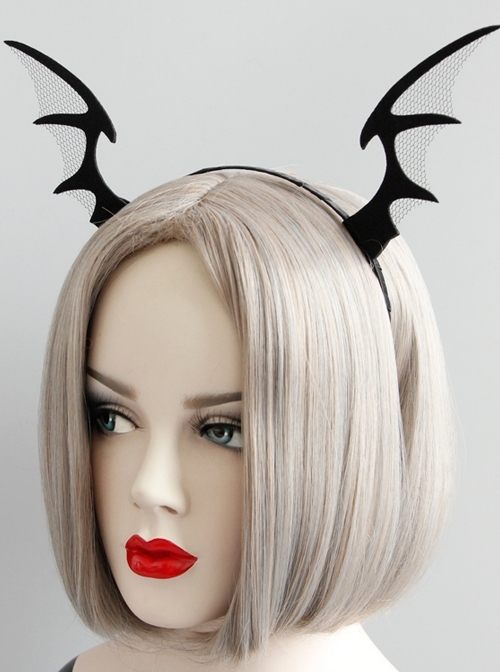 Halloween Gothic Funny Devil Horns Headband Sexy Host Party Hair Accessories