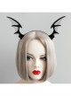 Halloween Gothic Funny Devil Horns Headband Sexy Host Party Hair Accessories