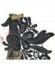 Gothic Style Retro Lace Flower Party Black Anklet