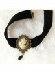 Gothic Black Velvet Retro Victorian Beauty Choker
