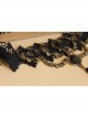 Gothic Punk Ball Heart-Shaped Lace Jewel Pendant Female Choker